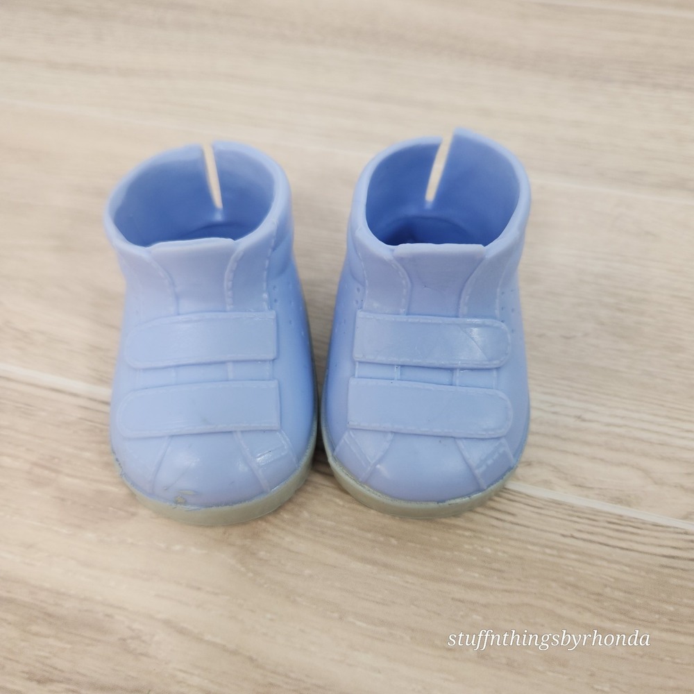 Our Generation Battat Blue Shoes Boots For 18" Doll, American Girl, myLife, OG - Picture 2 of 3